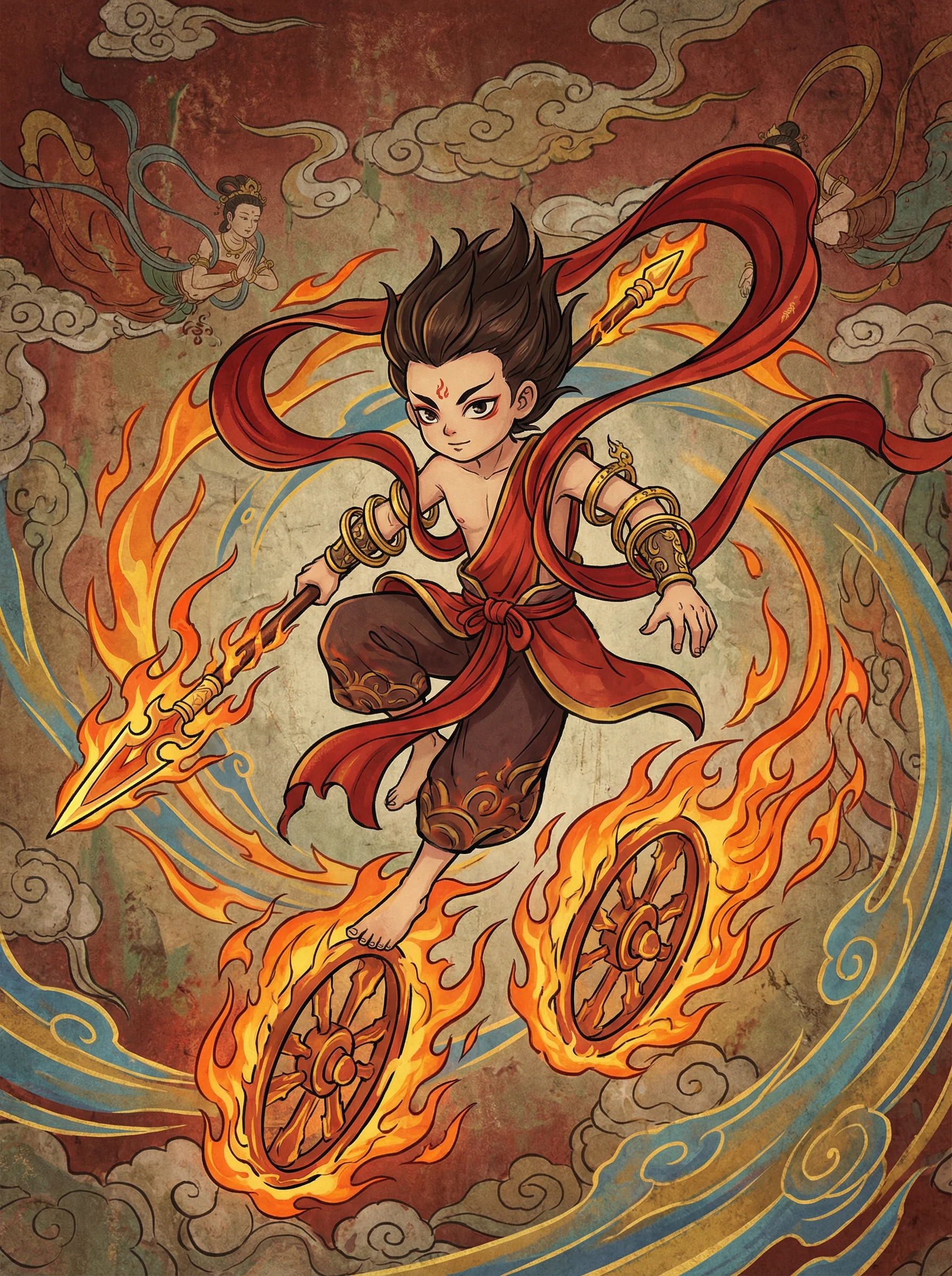 哪吒 - 糖心网页版 封神榜阐教动漫角色